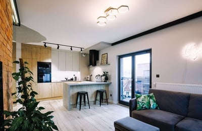 Miete einer modernen 2-Zimmer-Wohnung, 48 m², Tarnogaj, Breslau, Polen